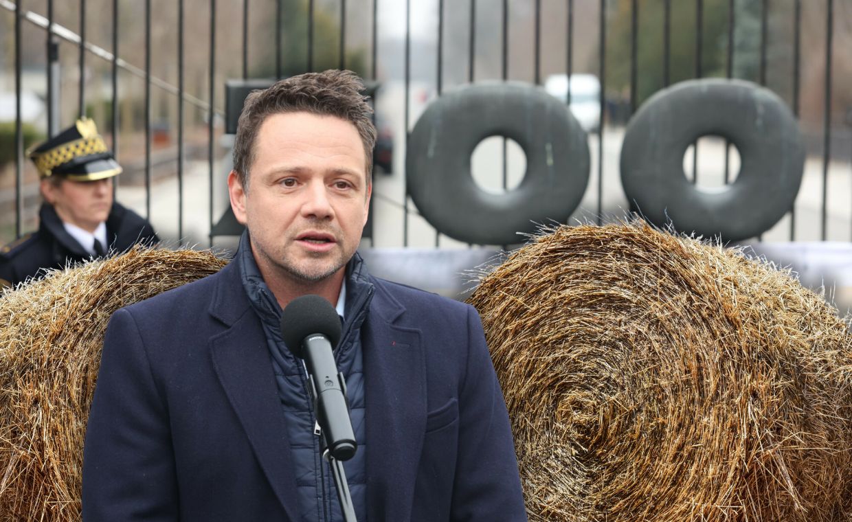 "Siano od Niemca". Trzaskowski odpowiada na zarzuty mediów