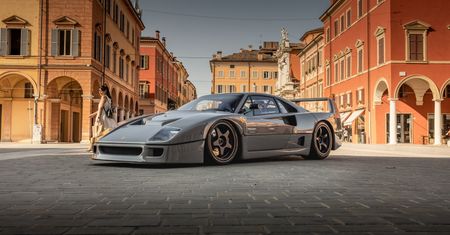 1000-konne ferrari f40 trafiło na sprzedaż. Woli tor niż ciepły garaż