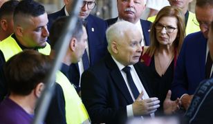 Strajk okupacyjny w Sejmie. Kaczyński zabrał głos