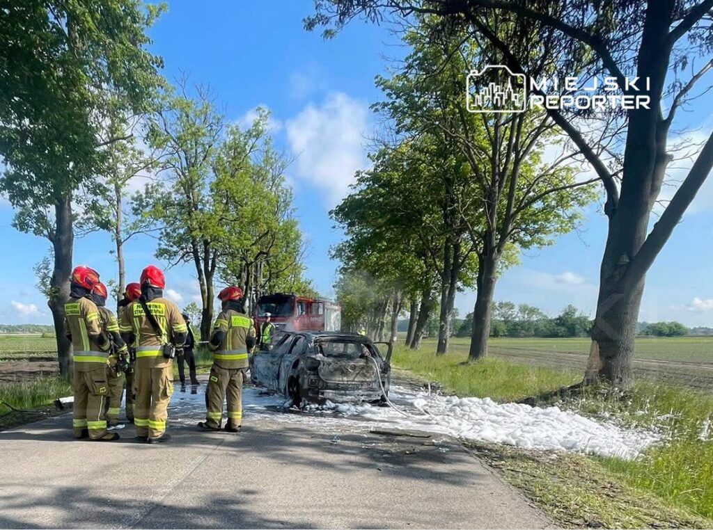 Fot. Miejski Reporter. Tragiczny wypadek pod Warszawą