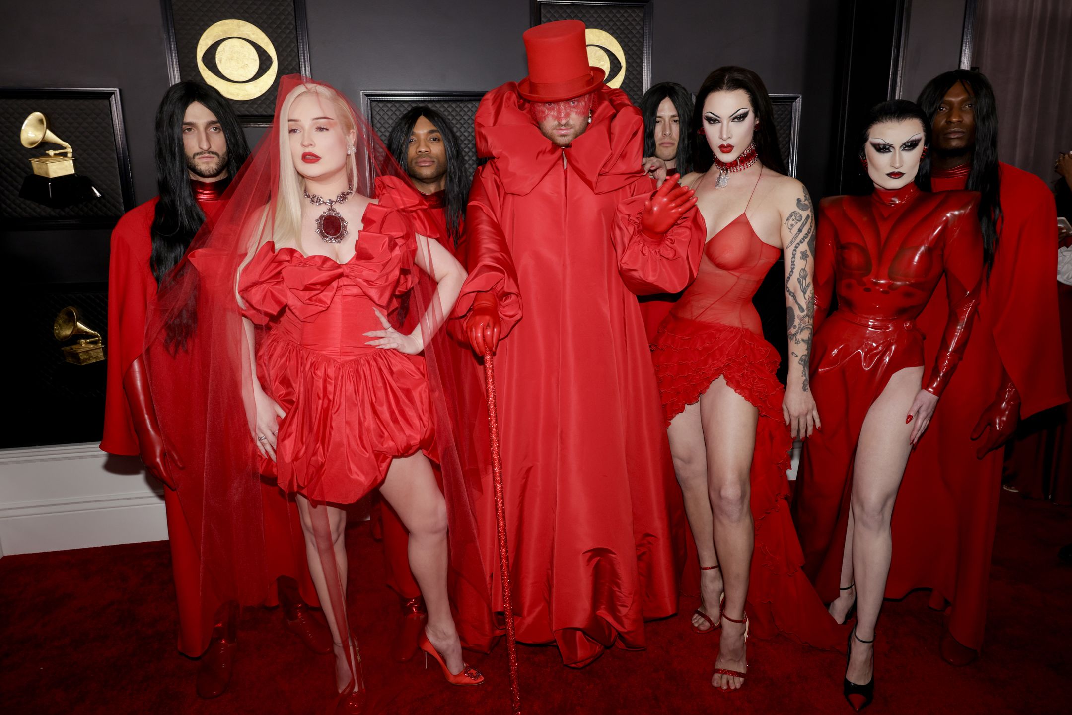 Sam Smith z ekipą na Grammy