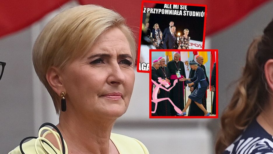 Agata Kornhauser-Duda przypomina memy z własnym udziałem