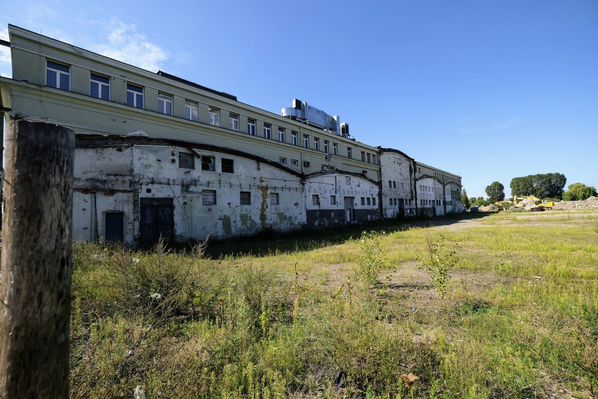 Tereny dawnych zakładów POMET w 2023 roku