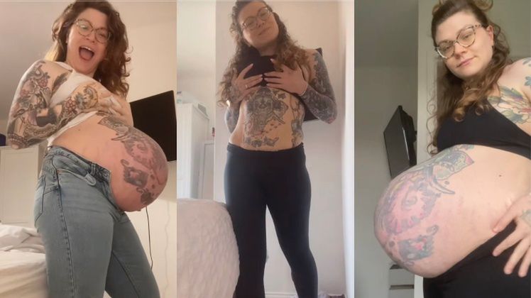 Emma Scott pokazała jak podczas ciąży zmieniły się jej tatuaże