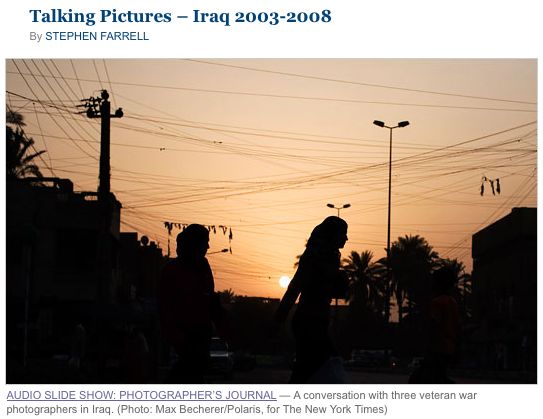 Irak 2003-2008 od strony fotoreporterów