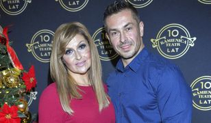 Mąż Kasi Skrzyneckiej spaceruje bez koszulki. Marcin Łopucki jest w imponującej formie