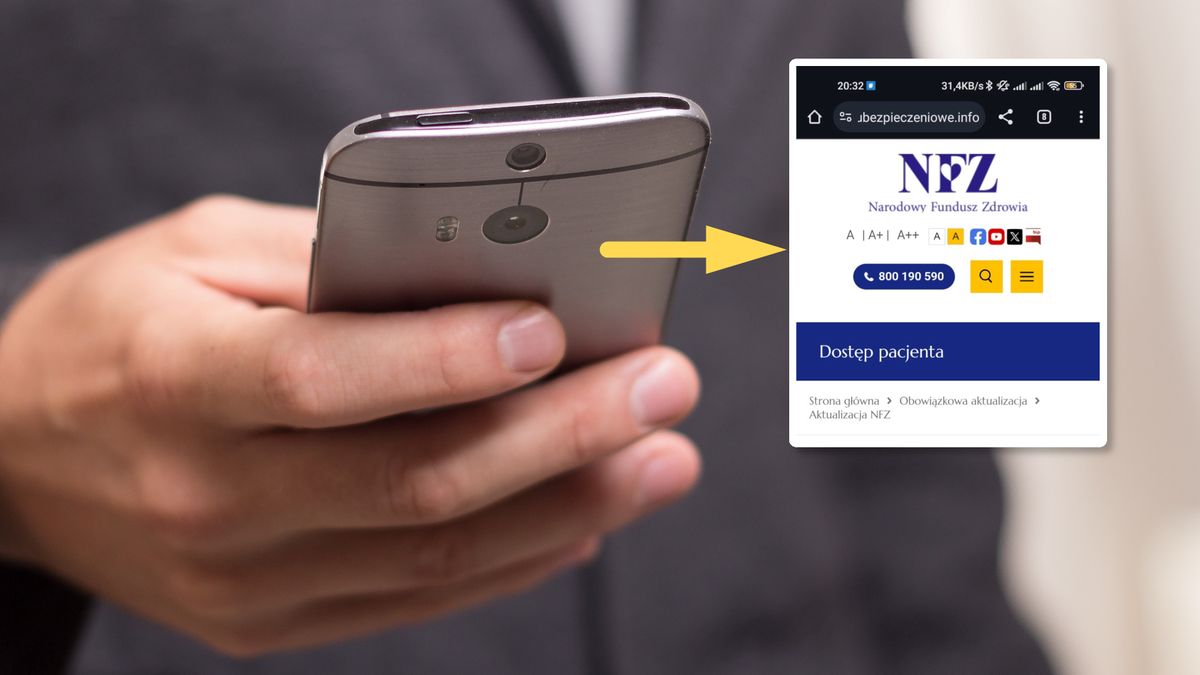 Uwaga na fałszywą "aktualizację" NFZ