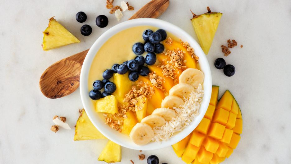 śniadanie, smoothie, smoothie bowl