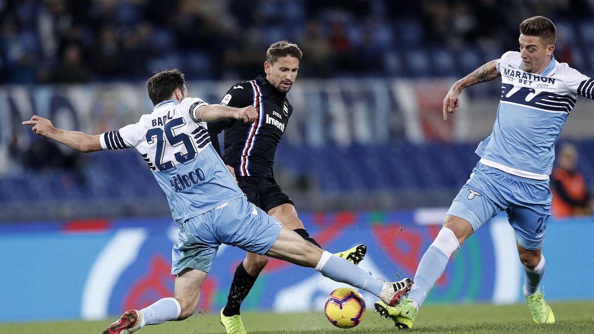 Gaston Ramirez (w środku) oraz Milan Badelj