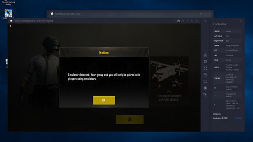 Tencent Gaming Buddy PUBG Mobile