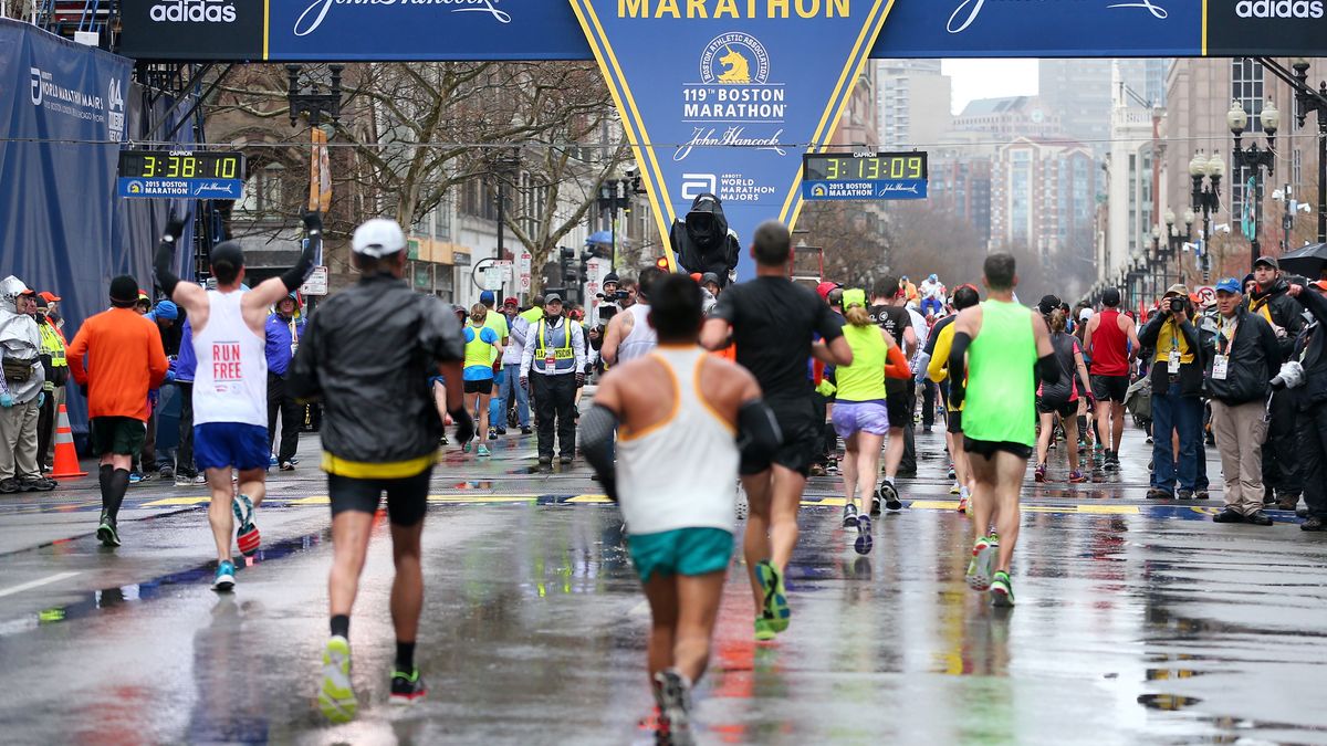 Getty Images / Jim Rogash / Maraton w Bostonie w 2015 r.