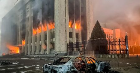 Antyrządowe protesty w Kazachstanie. "Dziesiątki uczestników wyeliminowanych"