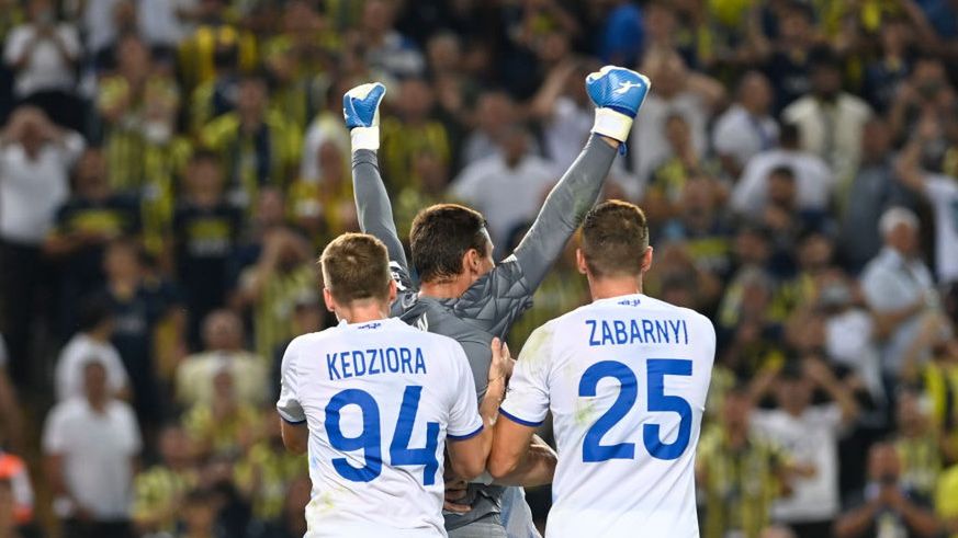 Zdjęcie okładkowe artykułu: Getty Images / Seskim Photo/MB Media / Na zdjęciu: piłkarze Dynama Kijów