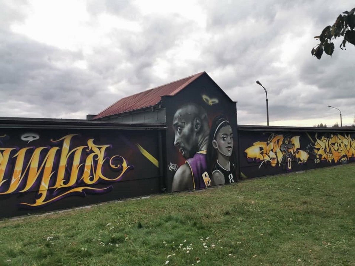 Polacy upamiętnili legendę. Niesamowity mural w Starogardzie Gdańskim