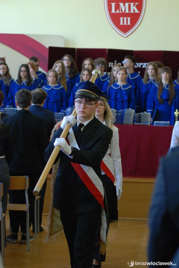zakończenie roku maturzystów w III LO we Włocławku