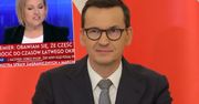 Mateusz Morawiecki w "Gościu Wiadomości" wychwalał dziennikarzy TVP. "Będziemy starali się bronić was do końca"