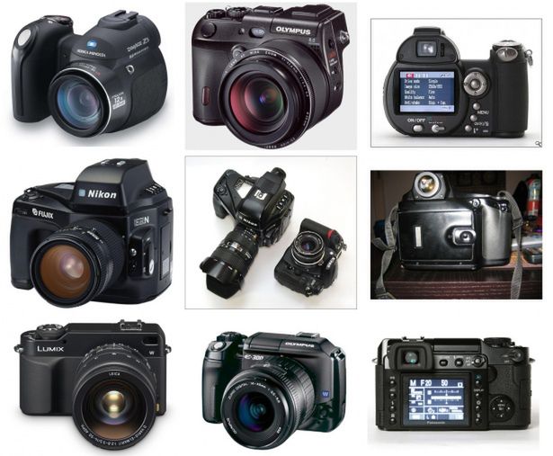 7 najdziwniej wyglądających aparatów cyfrowych