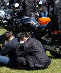 Zlot motocyklistów w Licheniu. Na polach tłumy, choć imprezy formalnie nie było