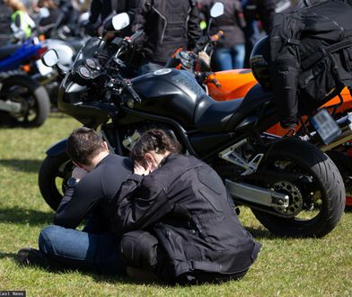 Zlot motocyklistów w Licheniu. Na polach tłumy, choć imprezy formalnie nie było