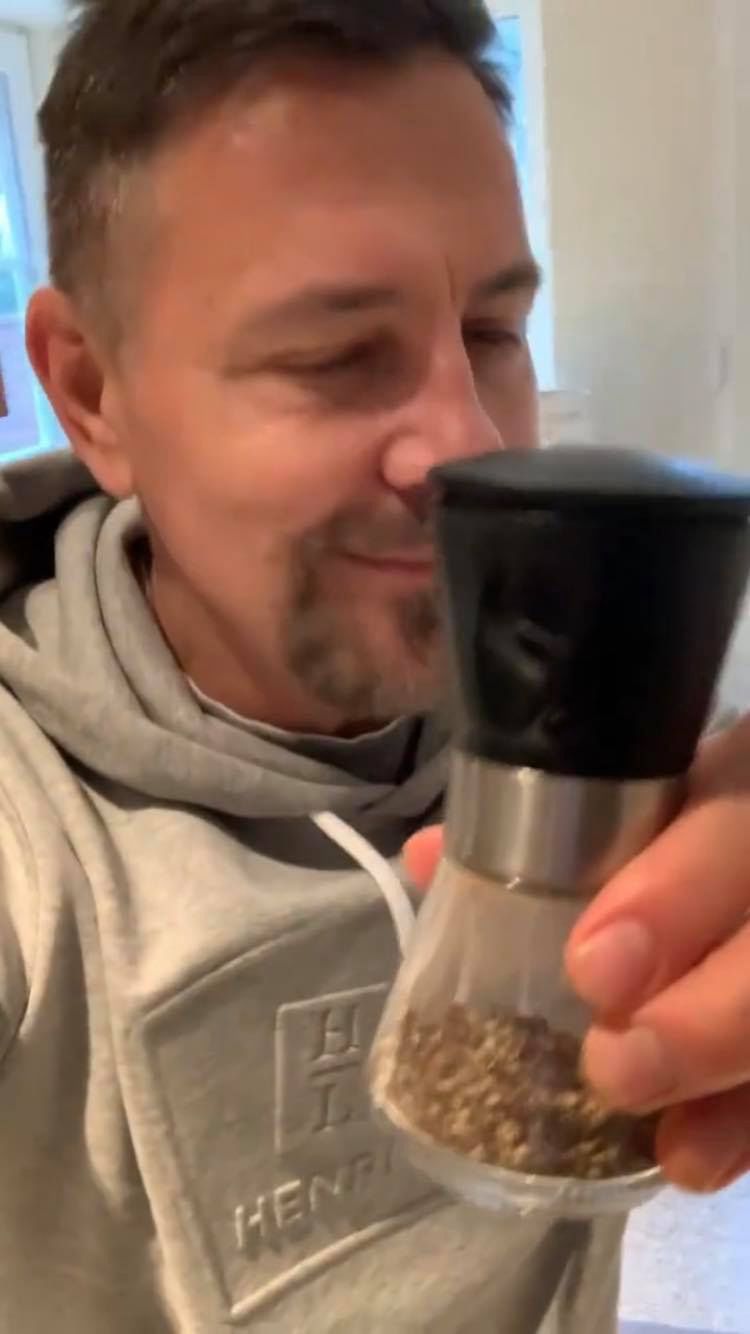 Krzysztof Ibisz na obiedzie u Anny Nowak-Ibisz