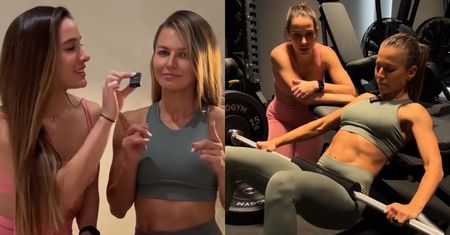 Anna Lewandowska nawija po hiszpańsku i brata się z hiszpańską influencerką. "Królowa pośladków"