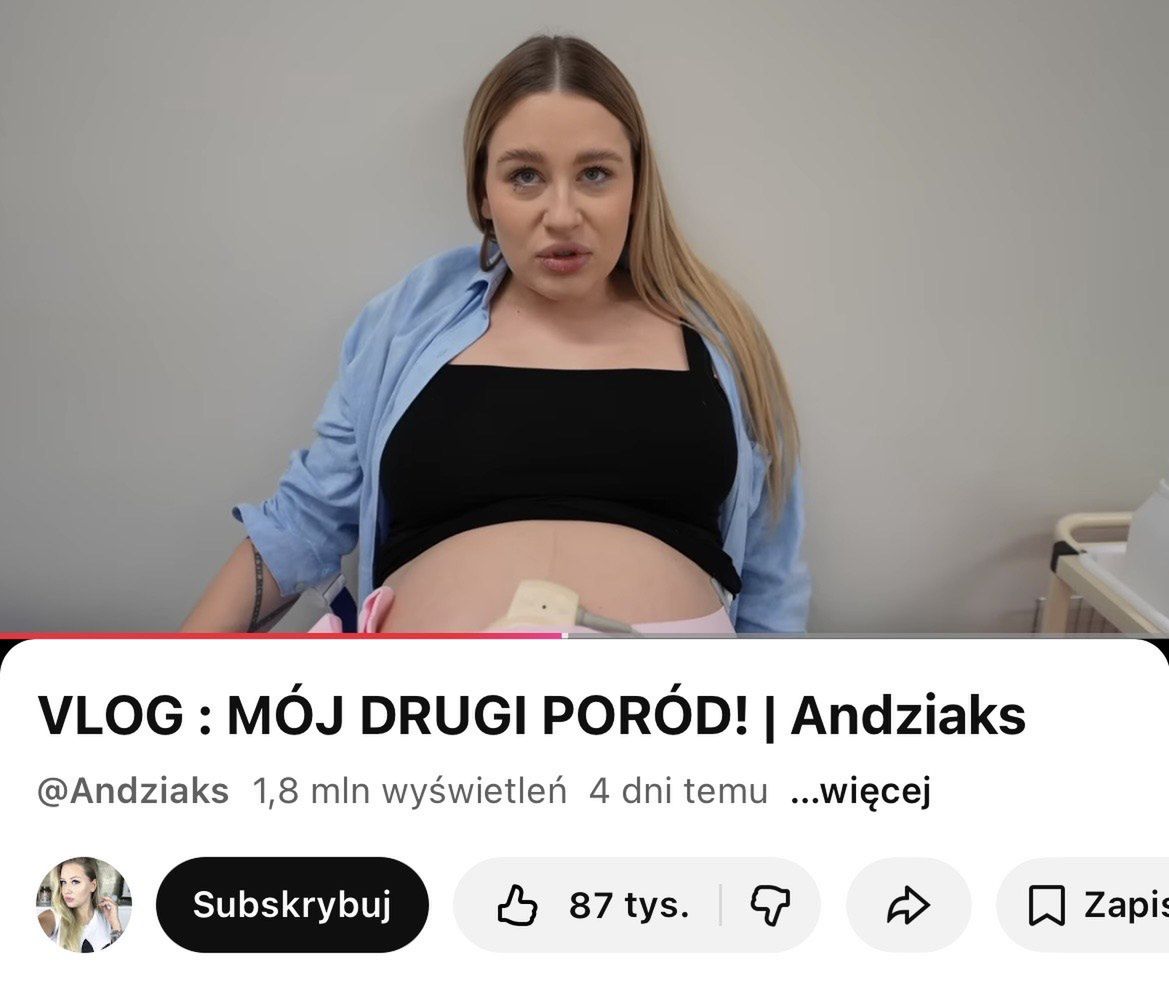 Oglądalność filmu Andziaks