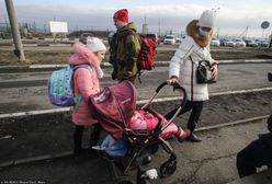 Ewakuacja Donbasu. "Dzieci od prawie dwóch dni bez jedzenia i snu"