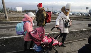 Ewakuacja Donbasu. "Dzieci od prawie dwóch dni bez jedzenia i snu"