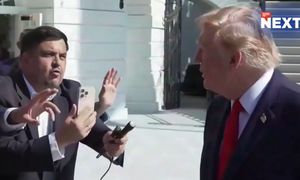 Zapytał Trumpa o Iran. Wymowna reakcja prezydenta USA