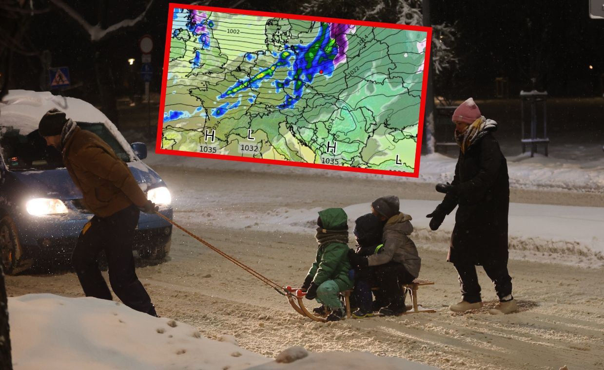 Śnieżyce i zamiecie na północy Polski