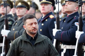 Zełenski na polskim cmentarzu. "Uczciliśmy pamięć ofiar represji politycznych"