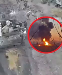 Polowanie na Rosjan. BMP-3 i jego załoga zrównane z ziemią