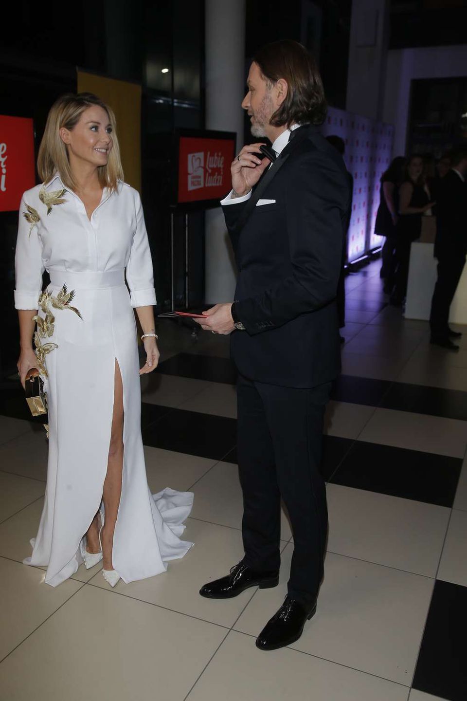 Małgorzata Rozenek i Radosław Majdan na gali Szlachetnej paczki