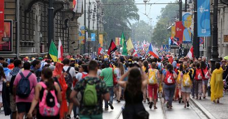ŚDM nie sparaliżowały centrów biznesowych w Krakowie. Amway rozwiesił plakaty rekrutacyjne