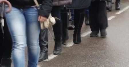 Pogrzeb ofiary protestów na Majdanie