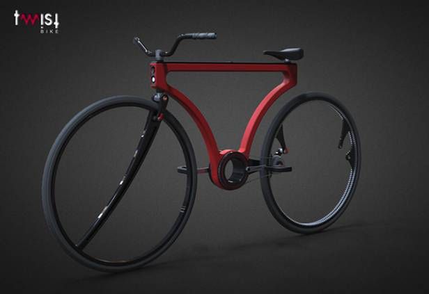 Twist Bike – symetryczny rower, który łatwo można zmienić w tandem