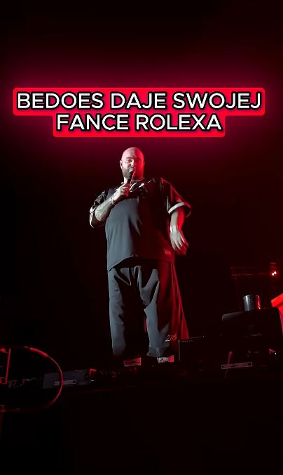 Bedoes dał fance drogi zegarek