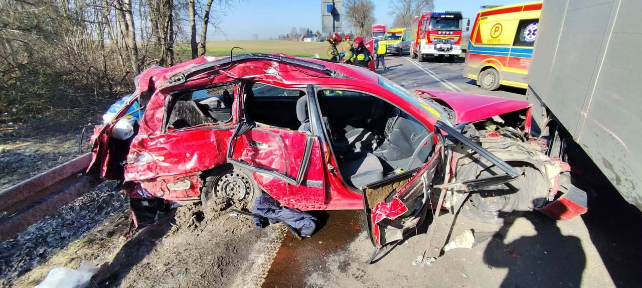 Tragiczny wypadek w Bielsku 