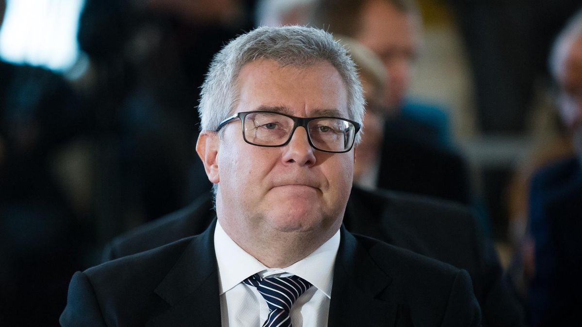 Warszawa, 27.10.2017. Ryszard Czarnecki podczas obchodów jubileuszu 500 lat Reformacji.