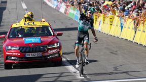 Kolarstwo. Criterium du Dauphine 2020. Lennard Kaemna wygrywa górski etap