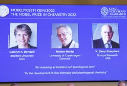 Bertozzi, Meldal, Sharpless - laureaci Nagrody Nobla z chemii