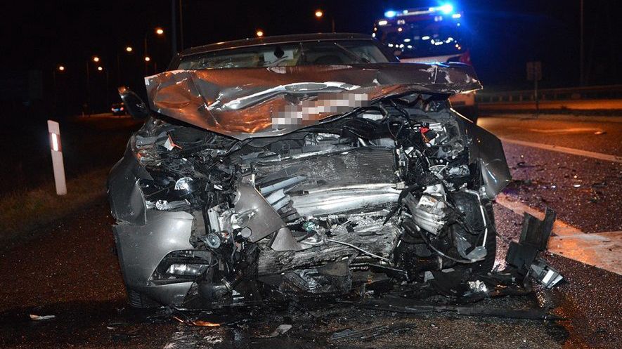 Zdjęcie z miejsca zdarzenia