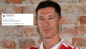 Zaczyna się szaleństwo. Nawet Chicago Bulls powitało Lewandowskiego
