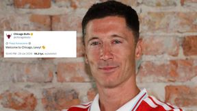 Zaczyna się szaleństwo. Nawet Chicago Bulls powitało Lewandowskiego