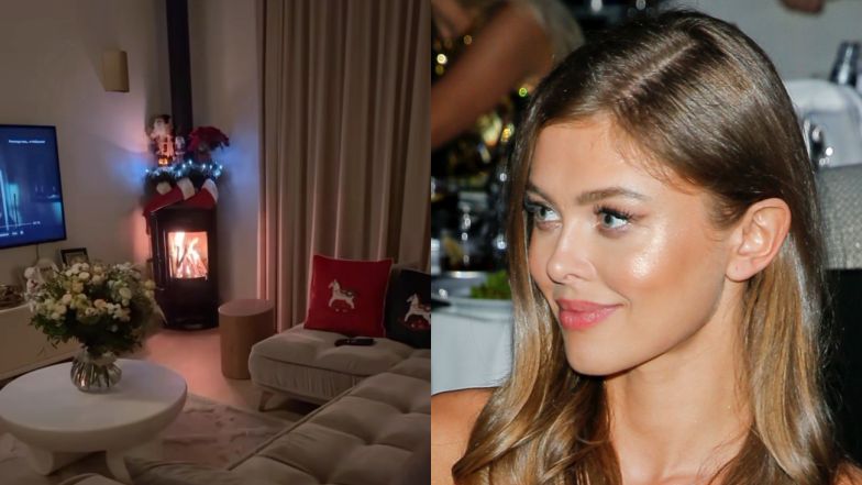 Joanna Opozda pochwaliła się świąteczną aranżacją nowego domu