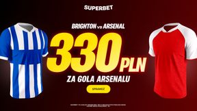 Superbet kod promocyjny na mecz Brighton - Arsenal Londyn | 04.03.2026