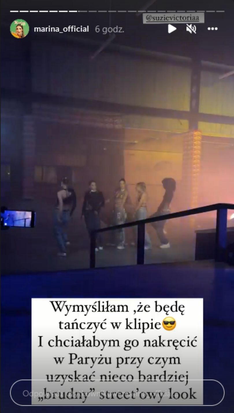 Marina Łuczenko wspomina pracę nad teledyskiem do "Lipgloss"