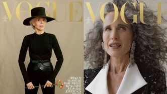 Jane Fonda i Andie MacDowell pozują na październikowych okładkach "Vogue Polska"! (ZDJĘCIA)