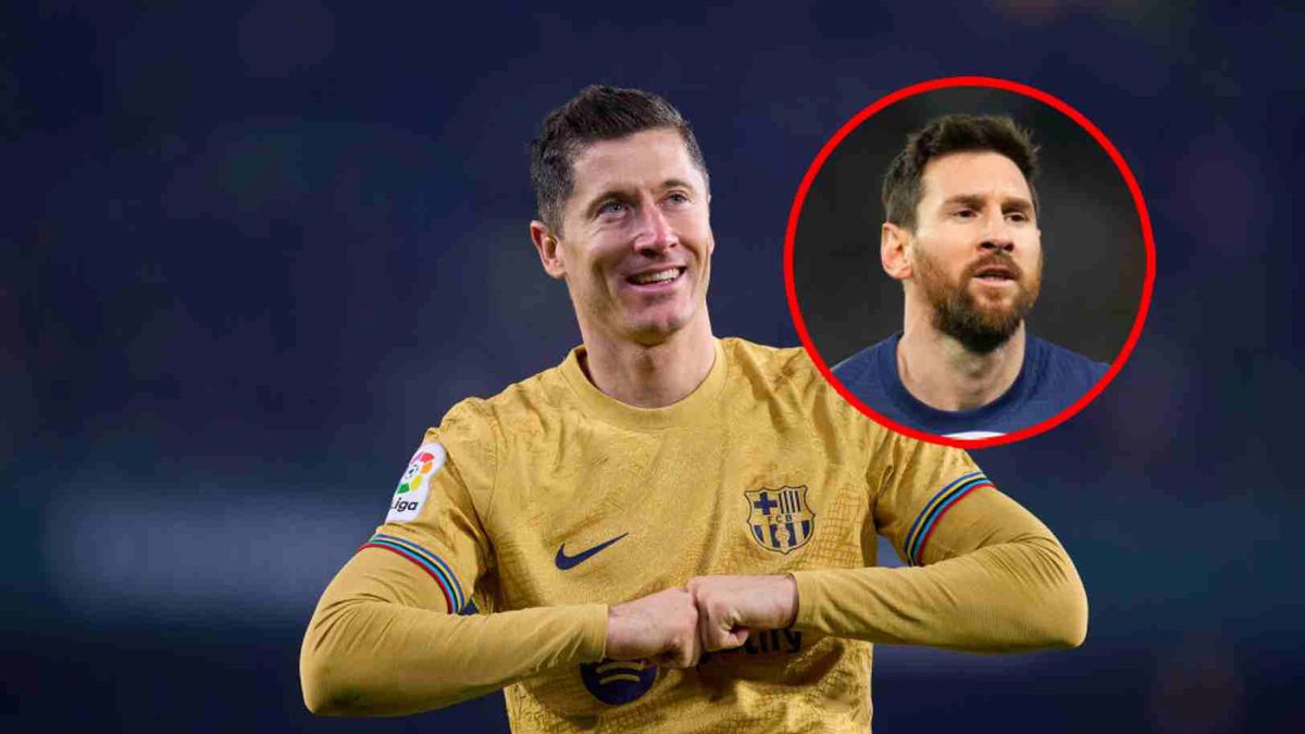 Getty Images / Fran Santiago oraz Glenn Gervot/Icon Sportswire / Na zdjęciu: Robert Lewandowski i Lionel Messi