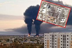 Zostały zgliszcza. Baza na Krymie obrócona w pył